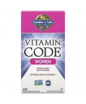 Vitamin Code RAW Women - multivitamín pro ženy - 240 kapslí